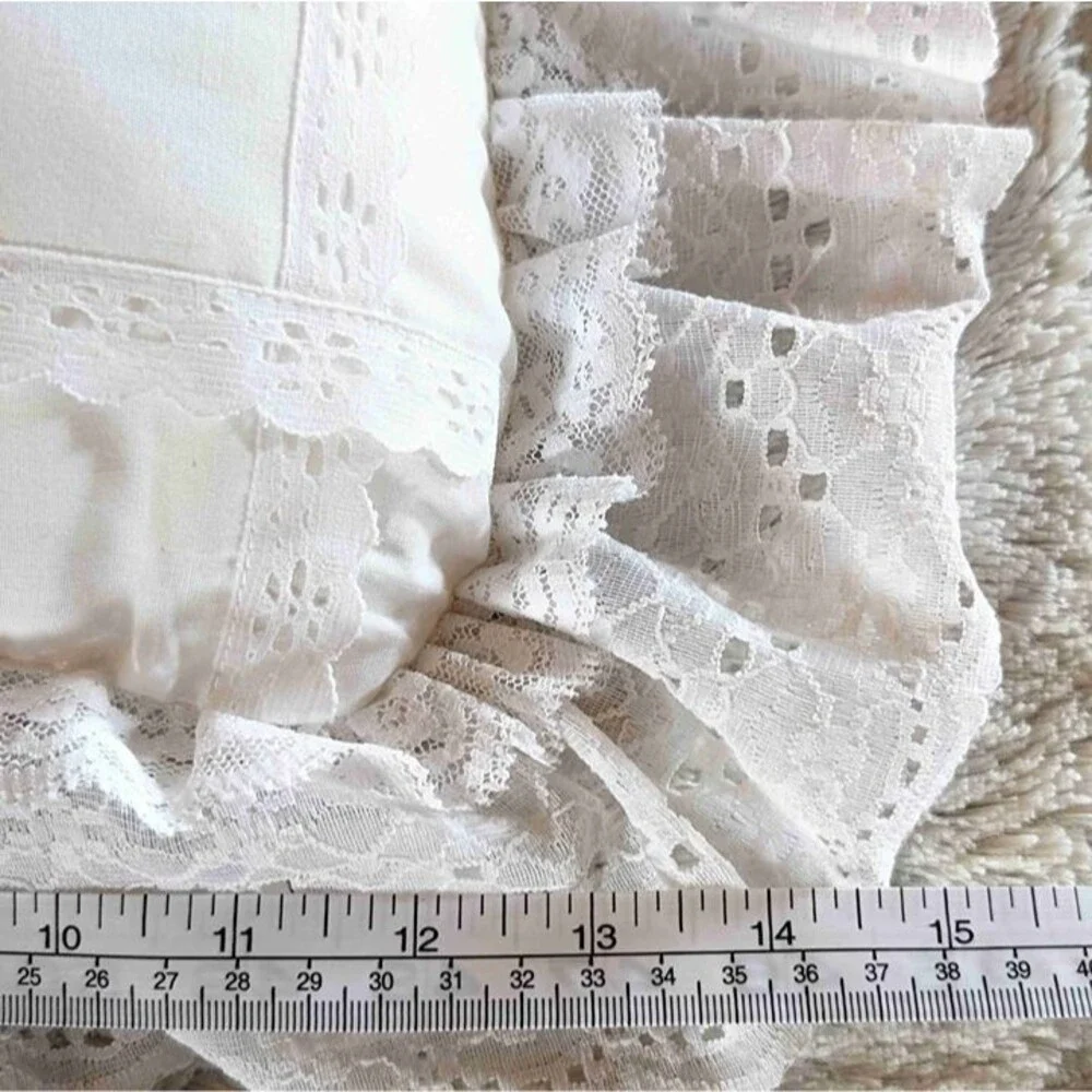 Handmade vintage white